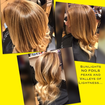 balayage sweep or paint no harsh regrowth line foiliage bronde freehand paint open air paint