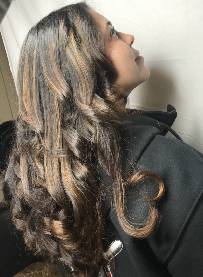 balayage sweep or paint no harsh regrowth line foiliage bronde freehand paint open air paint