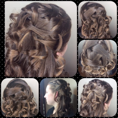 formal hair updo wedding hair prom hair