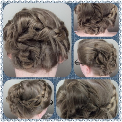 formal hair updo wedding hair prom hair