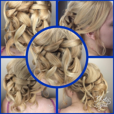 formal hair updo wedding hair prom hair